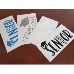 Class 2021 window decal / cling (8" - 42") - D8