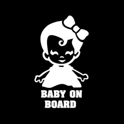 Baby on Board Girl