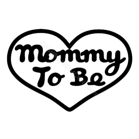 Mommy to be sticker