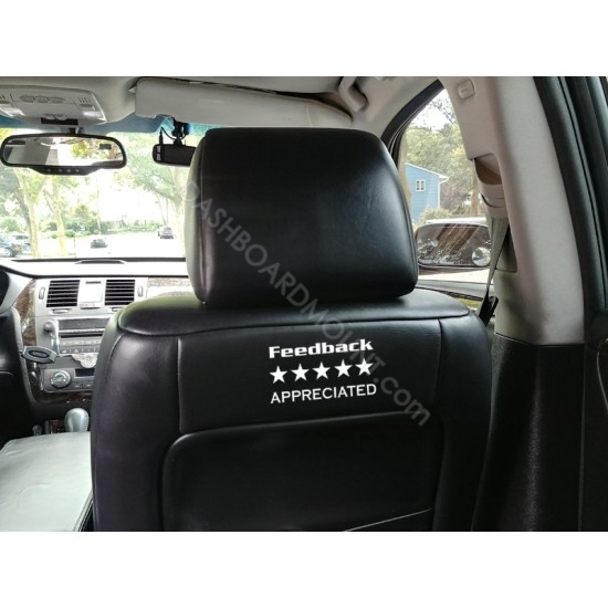 Feedback Appreciated sticker dashboard seat