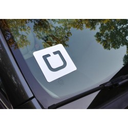 UBER Square decal 5" - full