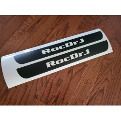 Door sill decal with custom name cut out for Ford Bronco 6G