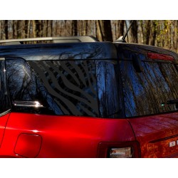 Zebra pattern print Window Decal for Ford Bronco Sport
