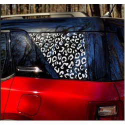 Leopard Cheetah Window Decal for Ford Bronco Sport