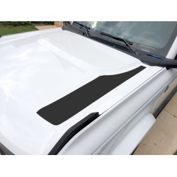 Hood accent stripes decal sticker for 6G Ford Bronco - v5