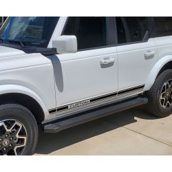 Door side retro stripes graphics for 6G Ford Bronco - v7