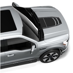 Black hood decal graphics for Ford Lightning - v14