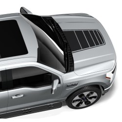 Black hood decal graphics for Ford Lightning - v8