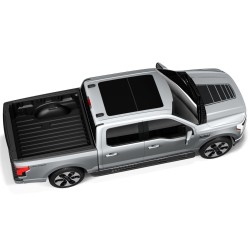 Black hood decal graphics for Ford Lightning - v8