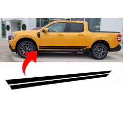 Simple side door stripes  for Ford Maverick - v7