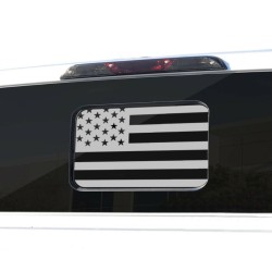 Maverick Rear small Window American Flag - v1
