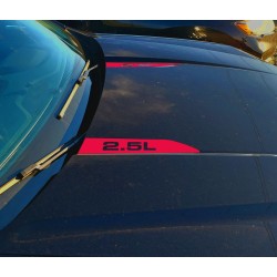 Cowl hood accent decals for Ford Maverick - Custom Text
