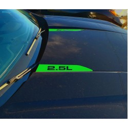 Cowl hood accent decals for Ford Maverick - 2.5L