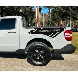 Bedside graphics Decals for Ford Maverick  - v9