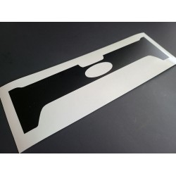 Tailgate vinyl blackout wrap for Ford Maverick