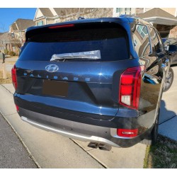 Vinyl Overlay decals for Hyundai Palisade tailgate trim