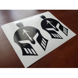 Gladiator helmet decal