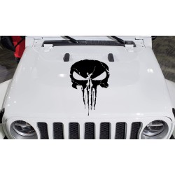 Skull hood Decal 3