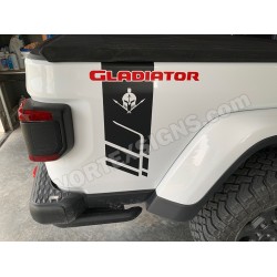 Gladiator bedside Stripes 6V - dual color