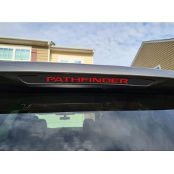3rd brake light cover decal 2022 Nissan Pathfinder
