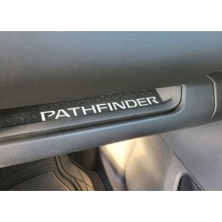 Vinyl Letters dash glovebox vinyl inlays for Nissan Pathfinder