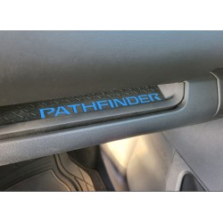 Vinyl Letters dash glovebox vinyl inlays for Nissan Pathfinder
