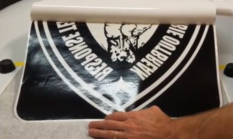 Wet installation of Large decal - Detailed video