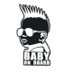 Baby On Board Boy sticker